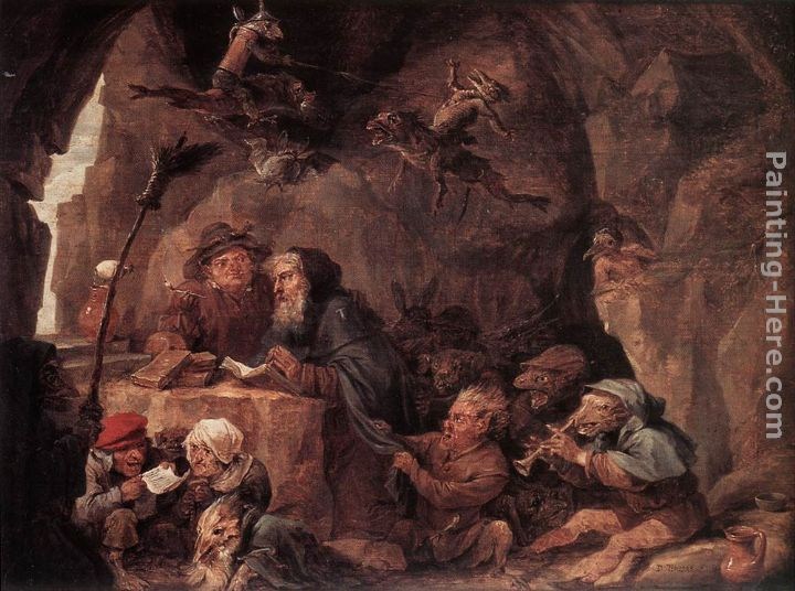 David the Younger Teniers Temptation of St Anthony